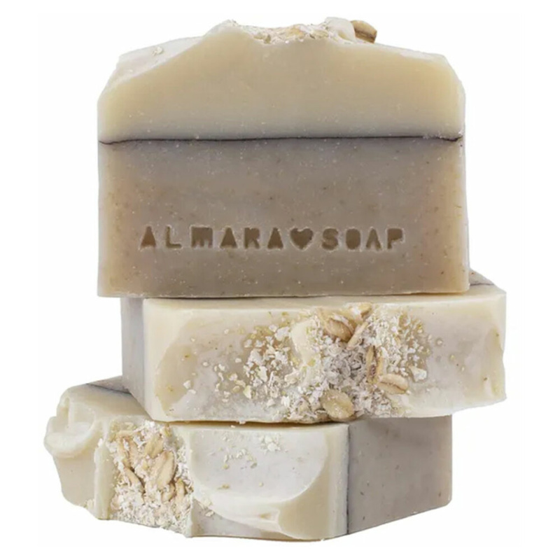 Almara Soap Tuhé mýdlo Ovesný koláč, 90 g