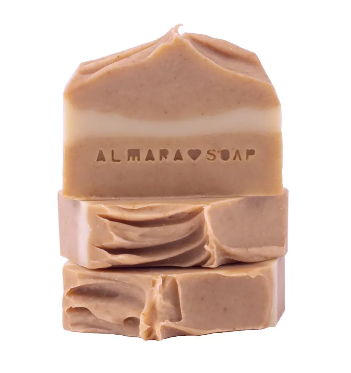Almara Soap Tuhé mýdlo Curcuma & Honey, 90 g