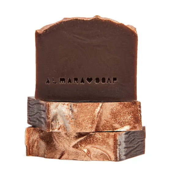 Almara Soap Tuhé mýdlo Gold chocolate, 100 g