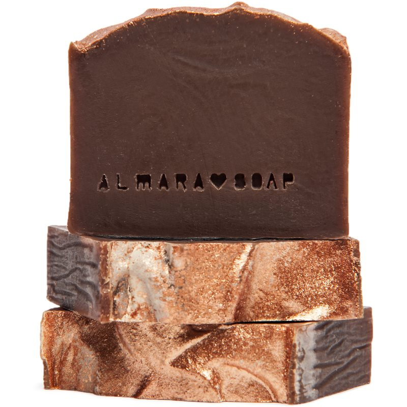 Almara Soap Tuhé mýdlo Gold chocolate, 100 g
