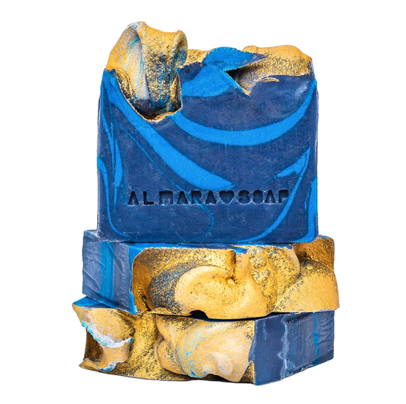 Almara Soap Tuhé mýdlo Blueberry jam, 100 g