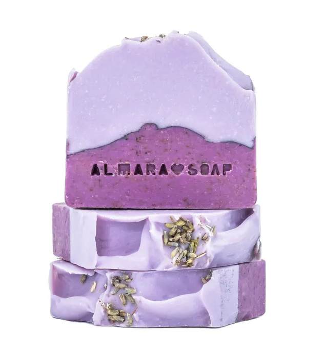 Almara Soap Tuhé mýdlo Lavander fields, 100 g