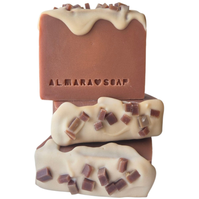 Almara Soap Caramel Cupcake tuhé mýdlo
