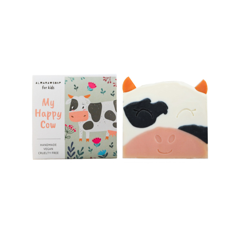 Almara Soap For Kids My Happy Cow ručně vyráběné mýdlo pro děti 100 g