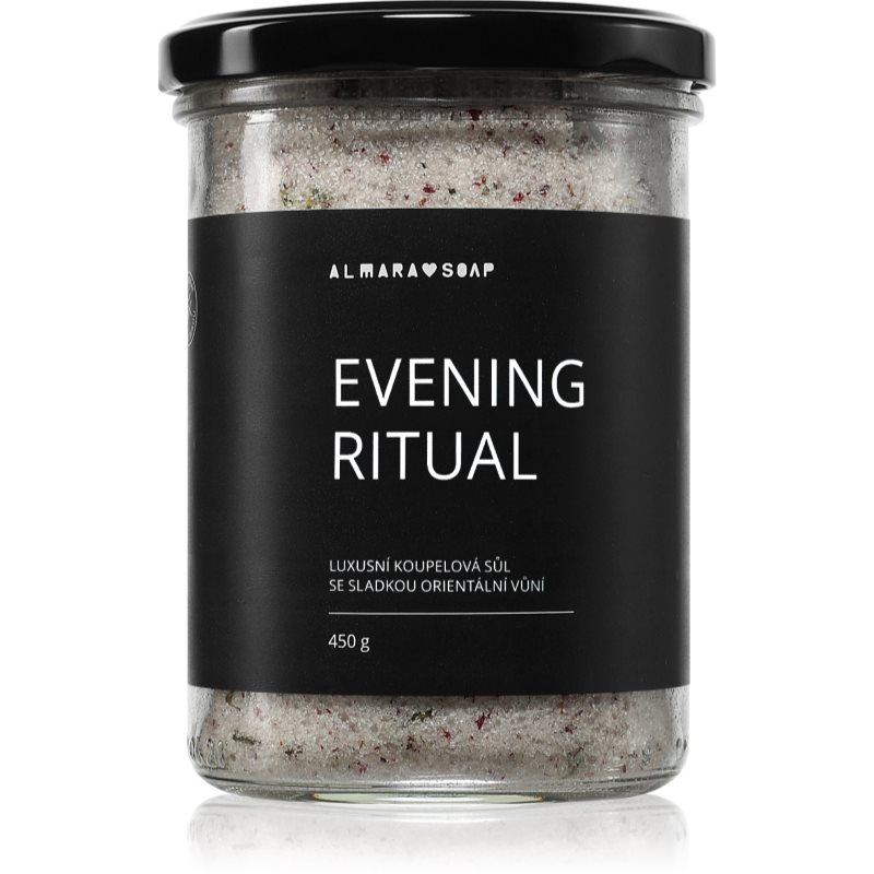 Almara Soap Bath relaxační sůl do koupele s vůní Evening Ritual 450 g