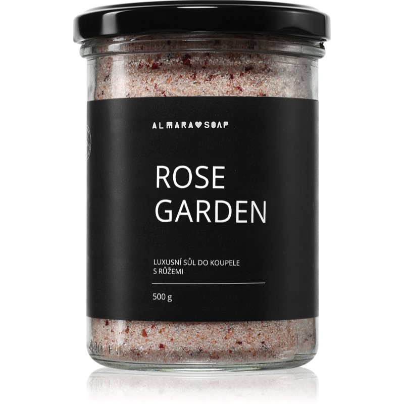 Almara Soap Bath relaxační sůl do koupele s vůní Rose Garden 450 g