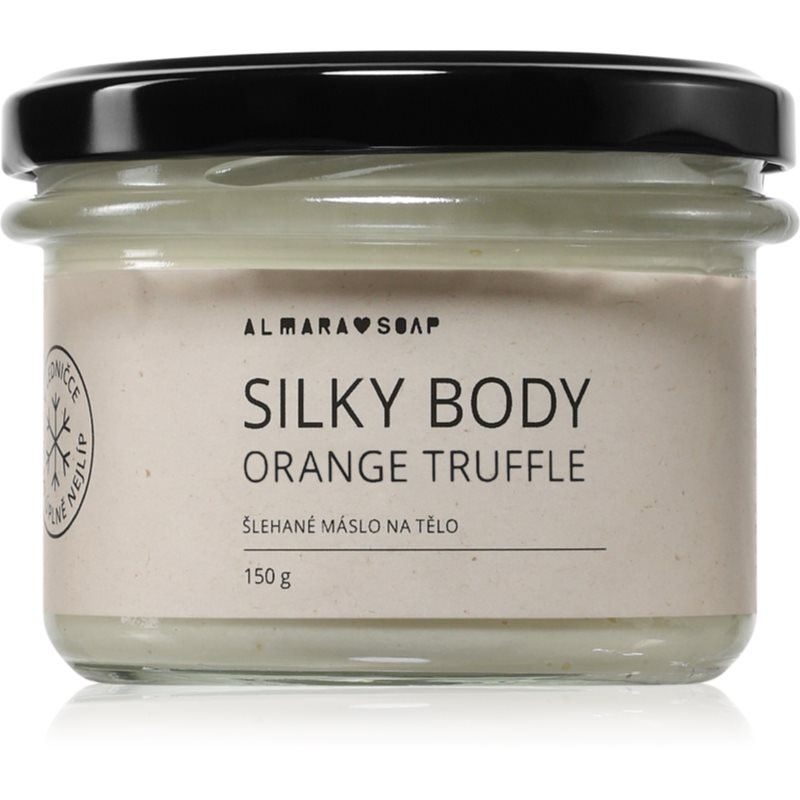 Almara Soap Máslo na tělo Silky body Orange truffle, 150 g