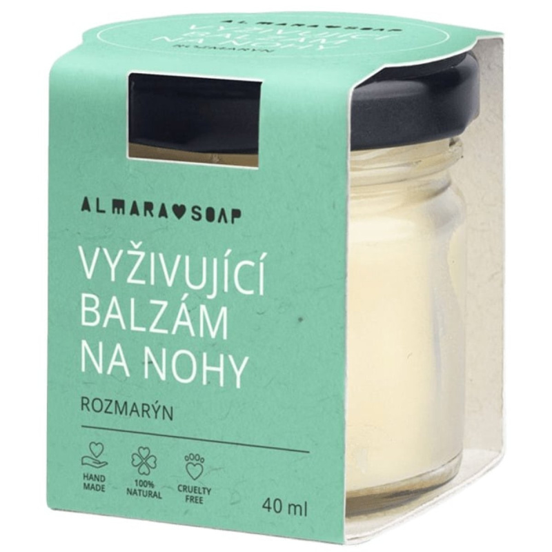 Almara Soap Vyživující balzám na nohy rozmarýn