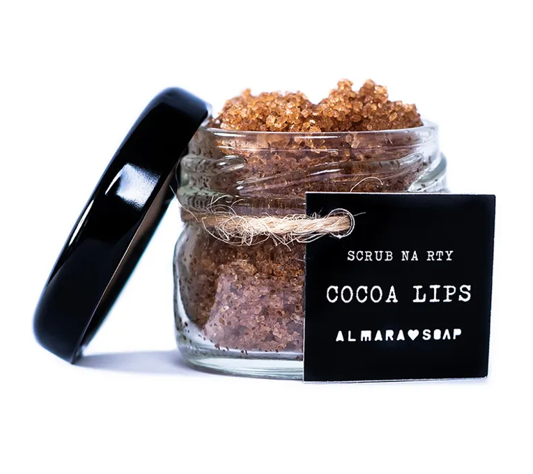 Almara Soap Scrub na rty Cocoa lips, 25 g