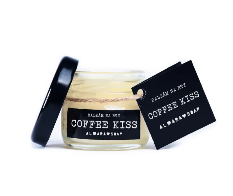 Almara Soap Balzám na rty Coffee kiss, 25 ml