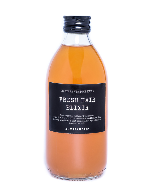 Almara Soap Bylinná vlasová kúra Fresh hair elixir, 300 ml