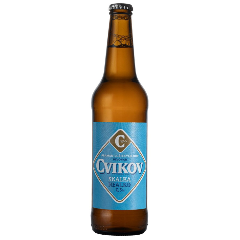 Cvikov Nealkoholické pivo Skalka