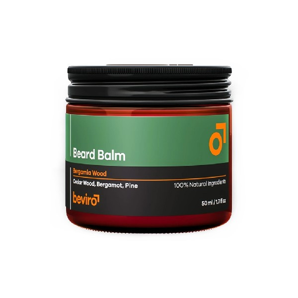 Beviro balzám na vousy Bergamia Wood, 50 ml