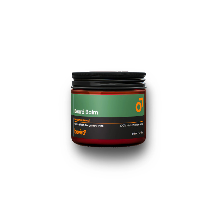 Beviro balzám na vousy Bergamia Wood, 50 ml