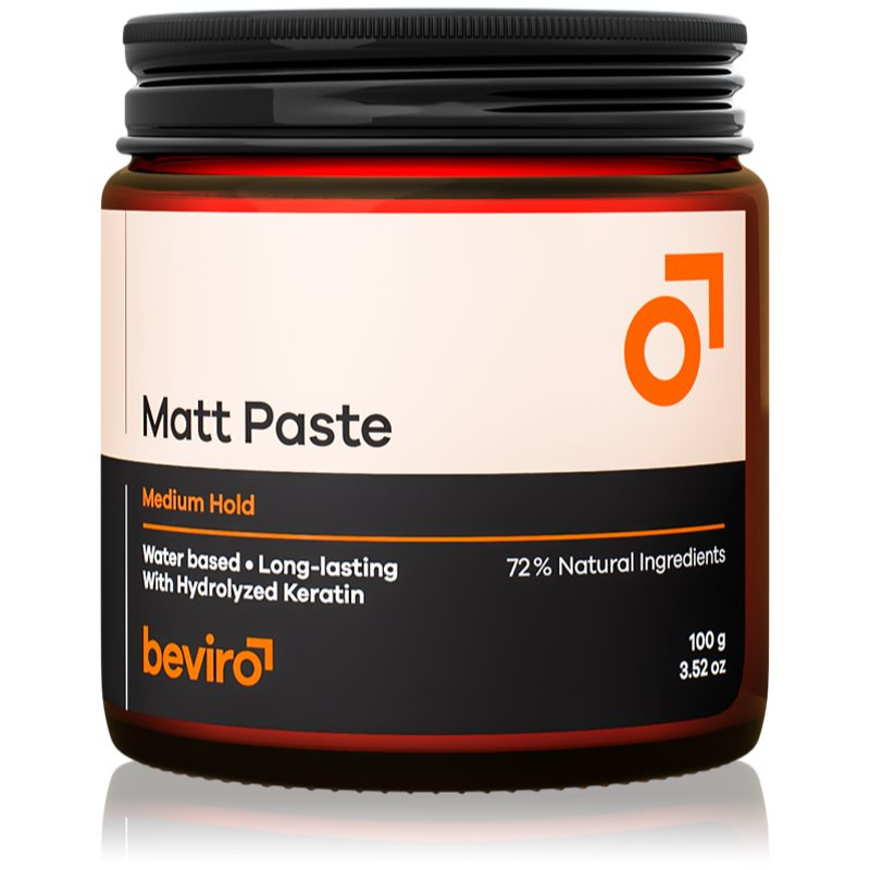 Beviro matující pasta na vlasy, střední fixace 100 g