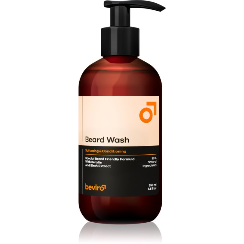 Beviro Přírodní šampon na plnovous, 250ml