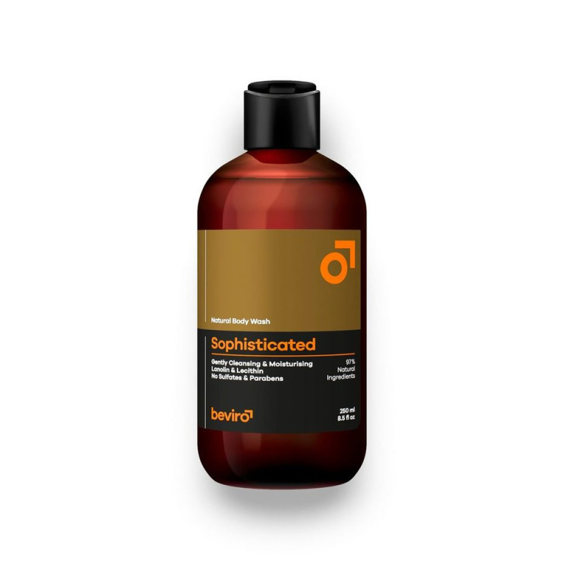 Přírodní sprchový gel naší značky Beviro Natural Body Wash Sophisticated Varianta: 250  ml