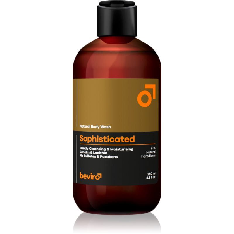 Přírodní sprchový gel naší značky Beviro Natural Body Wash Sophisticated Varianta: 250  ml