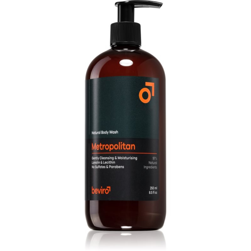 Beviro Přírodní sprchový gel Natural Body Wash Metropolitan Varianta: 250  ml