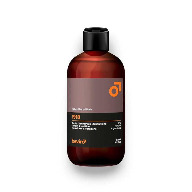 Beviro Přírodní sprchový gel Natural Body Wash 1918 varianta: 100 ml