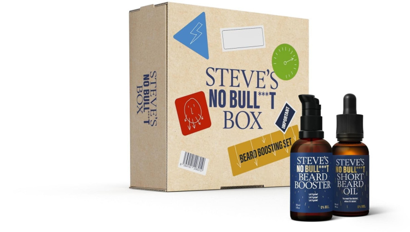 Steves Stevova podpůrná sada (Bead Oil, Beard Booster)