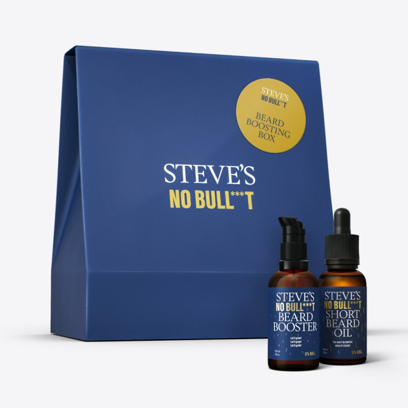 Steves Stevova podpůrná sada (Bead Oil, Beard Booster)