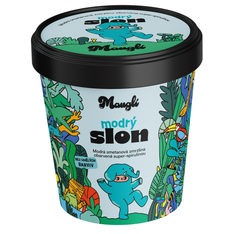 Mauglí Modrý slon