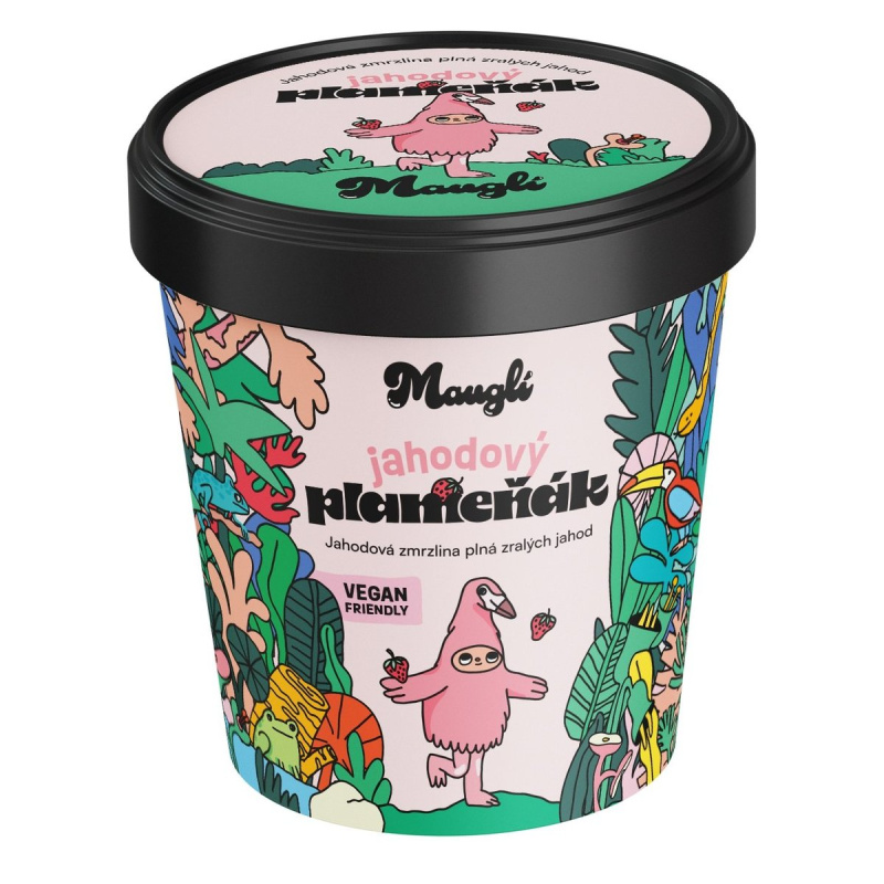 Mauglí Jahodový plameňák