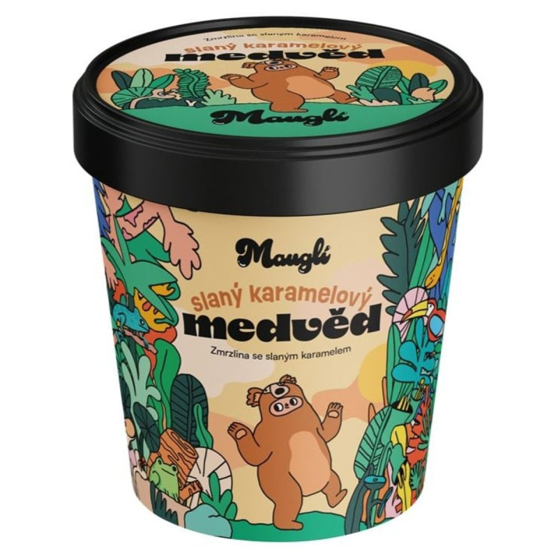 Mauglí Slaný karamelový medvěd