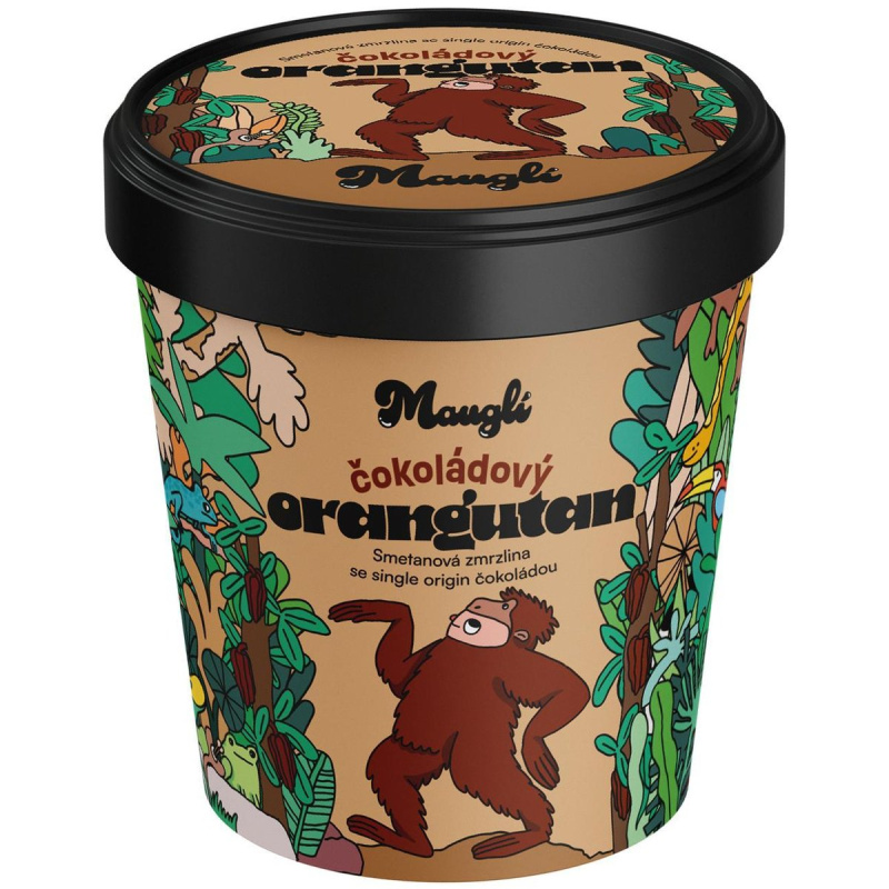 Mauglí Čokoládový orangutan