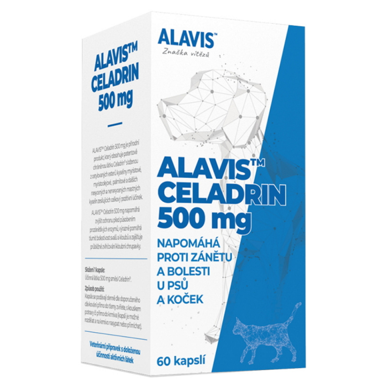 Alavis Celadrin Kočka/Pes - 500mg/60tbl