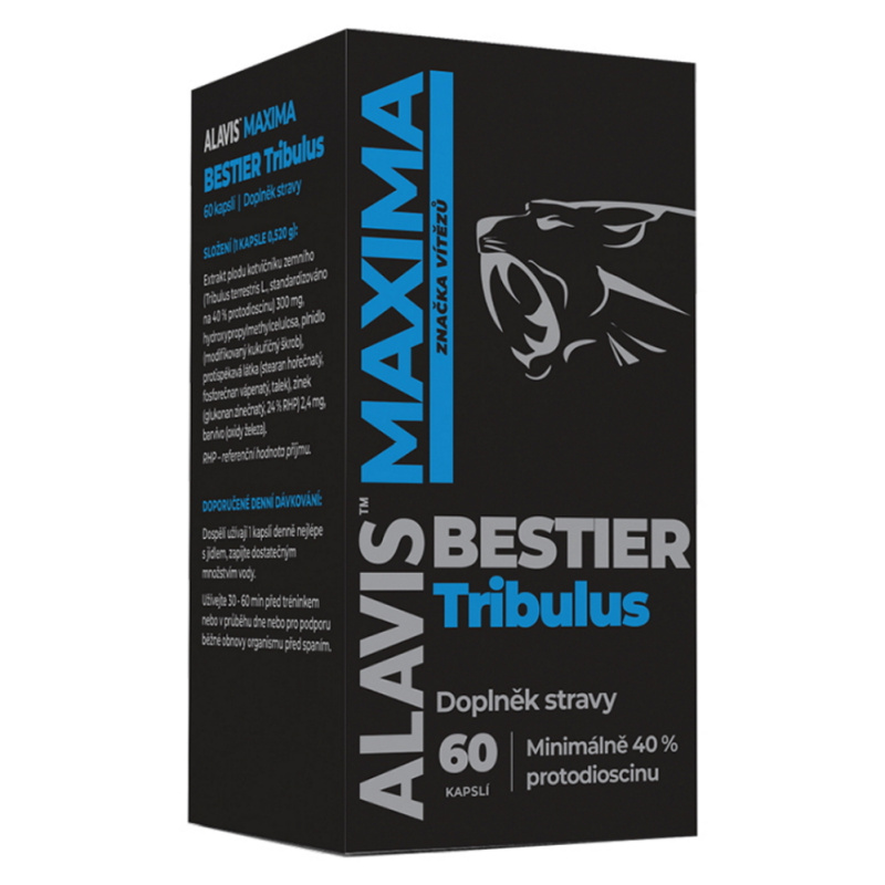 ALAVIS MAXIMA Bestier Tribulus 60 kapslí