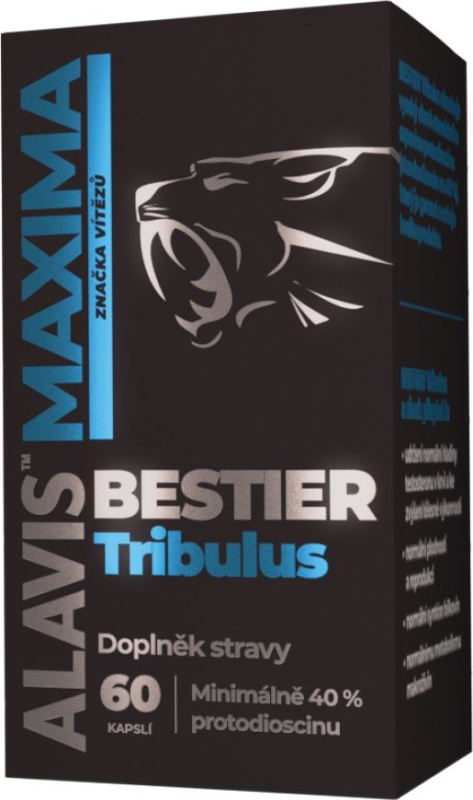 ALAVIS MAXIMA Bestier Tribulus 60 kapslí