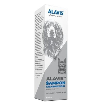 ALAVIS Šampon chlorhexidin 250 ml