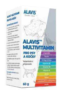 ALAVIS™ Multivitamin pro psy a kočky 60g