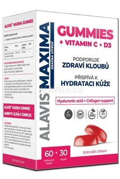 ALAVIS MAXIMA Gummies 60 tablet + 30 kapslí