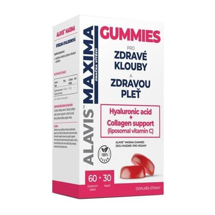 ALAVIS MAXIMA Gummies 60 tablet + 30 kapslí