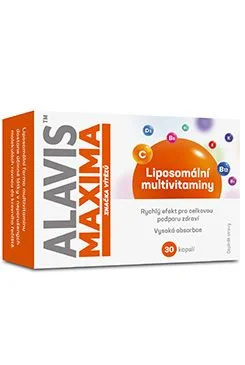ALAVIS MAXIMA Liposomální multivitaminy 30 kapslí