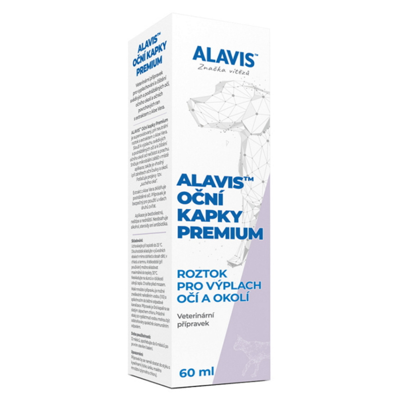 Alavis Premium oční kapky 60ml 1 ks