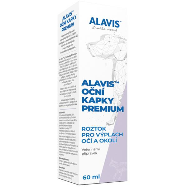 Alavis Premium oční kapky 60ml 1 ks