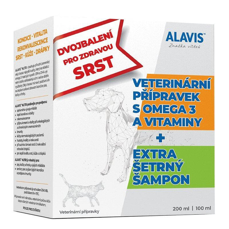 ALAVIS Extra šetrný šampon + ALAVIS Nutri dvojbalení