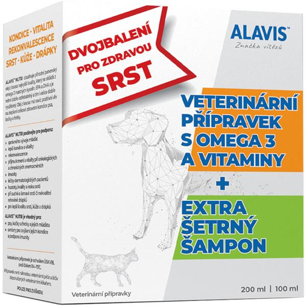 ALAVIS Extra šetrný šampon + ALAVIS Nutri dvojbalení