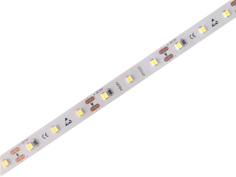 LED pásek ULTRA BRIGHT 12W/m, PROFI, 12V, IP20, 60LED/m, SMD2835 Barva světla: Teplá bílá, 3000K