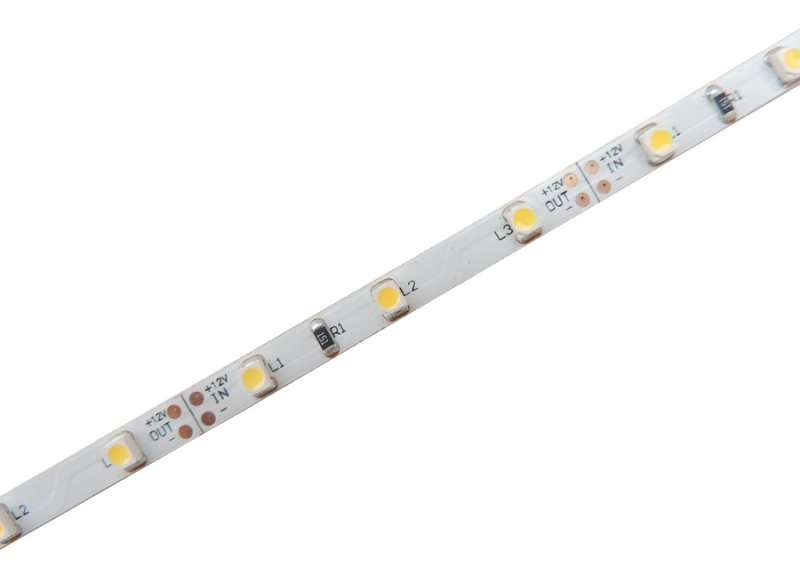 PROFI LED pásek SLIM 5mm 4,8W/m, 12V, IP20, 60LED/m, SMD3528 Barva světla: Studená bílá, 6500K