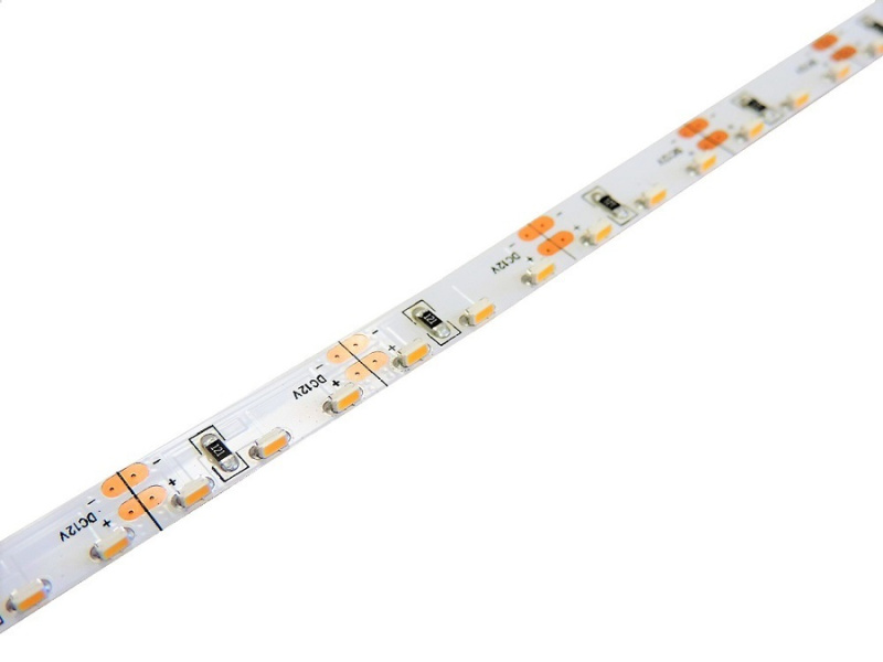 LED pásek s bočním svitem 8mm 14,4W/m, PROFI, 12V, IP20, 120LED/m Barva světla: Teplá bílá, 3000K
