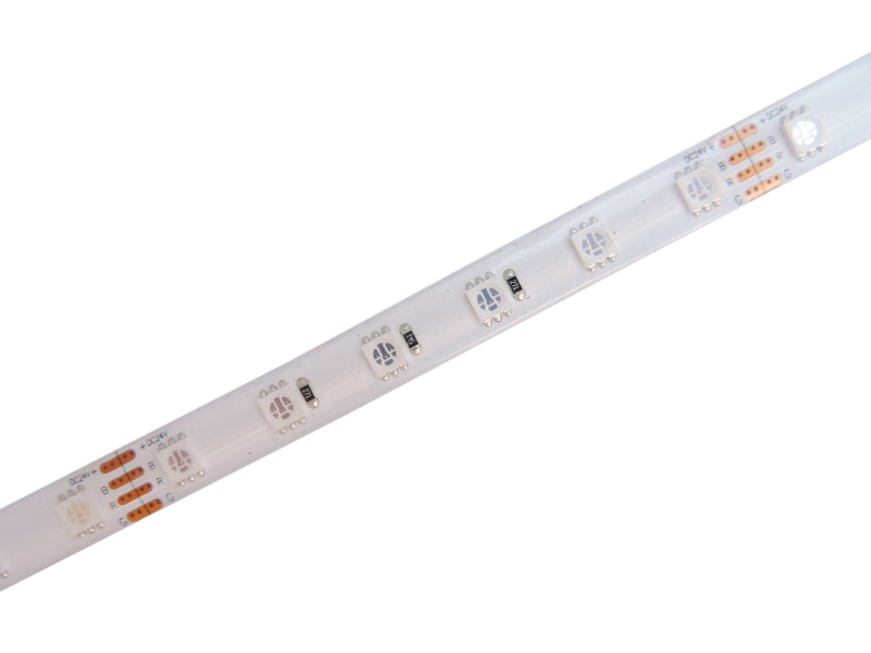 Voděodolný LED pásek RGB 14,4W/m, IP65, PROFI, 24V, 60LED/m, SMD5050