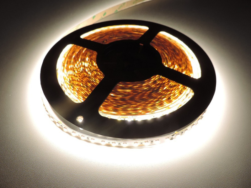 LED pásek CRI>95, 18W, 2250Lm/m, PROFI, 12V, IP20, 160LED/m Barva světla: Neutrální bílá, 4300K