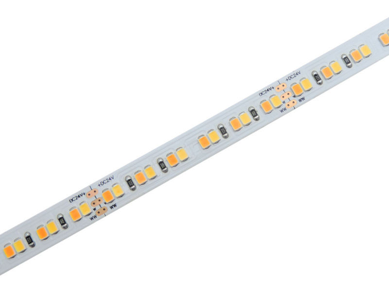 PROFI LED pásek Amber + 4000K (CRI95) 14W CCT, 10mm, 192LED/m, 24VDC