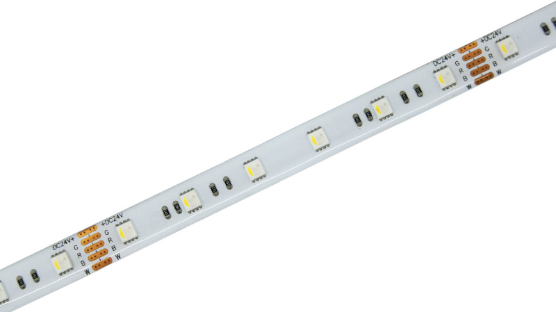 RGBW LED pásek 4v1, 14,4+4,8W/m, RGB+4200K, 10mm, PROFI, 24V, IP65, 60LED/m, 4040, 5let záruka