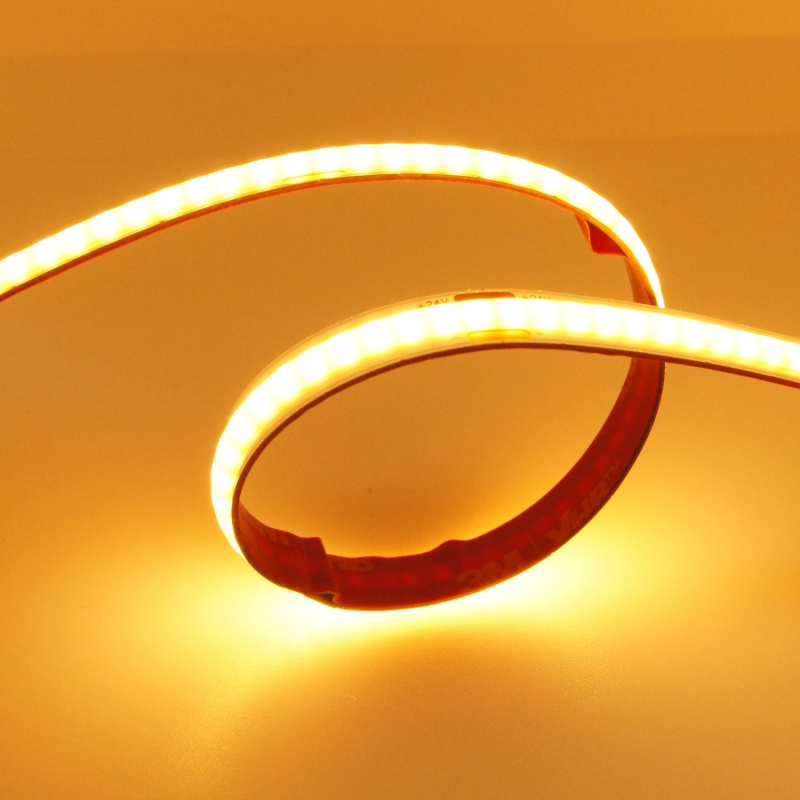 LED pásek COB 4W/m, 24V, IP20, 320LED/m, CRI>90 Barva světla: Amber 1800K